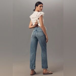 NWT! Anthropologie Edwin Sawyer Mid-Rise Boyfriend Jeans - Size 32🐌